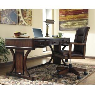 Devark Brown Home Office Set