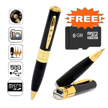 Telectronics Spy Camera Pen(Free 8gb SD Card)